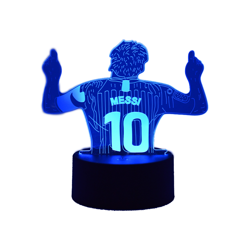 Messi 3D Illusion Lamp