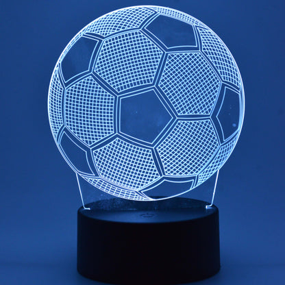 3D Football Illusion Lamp