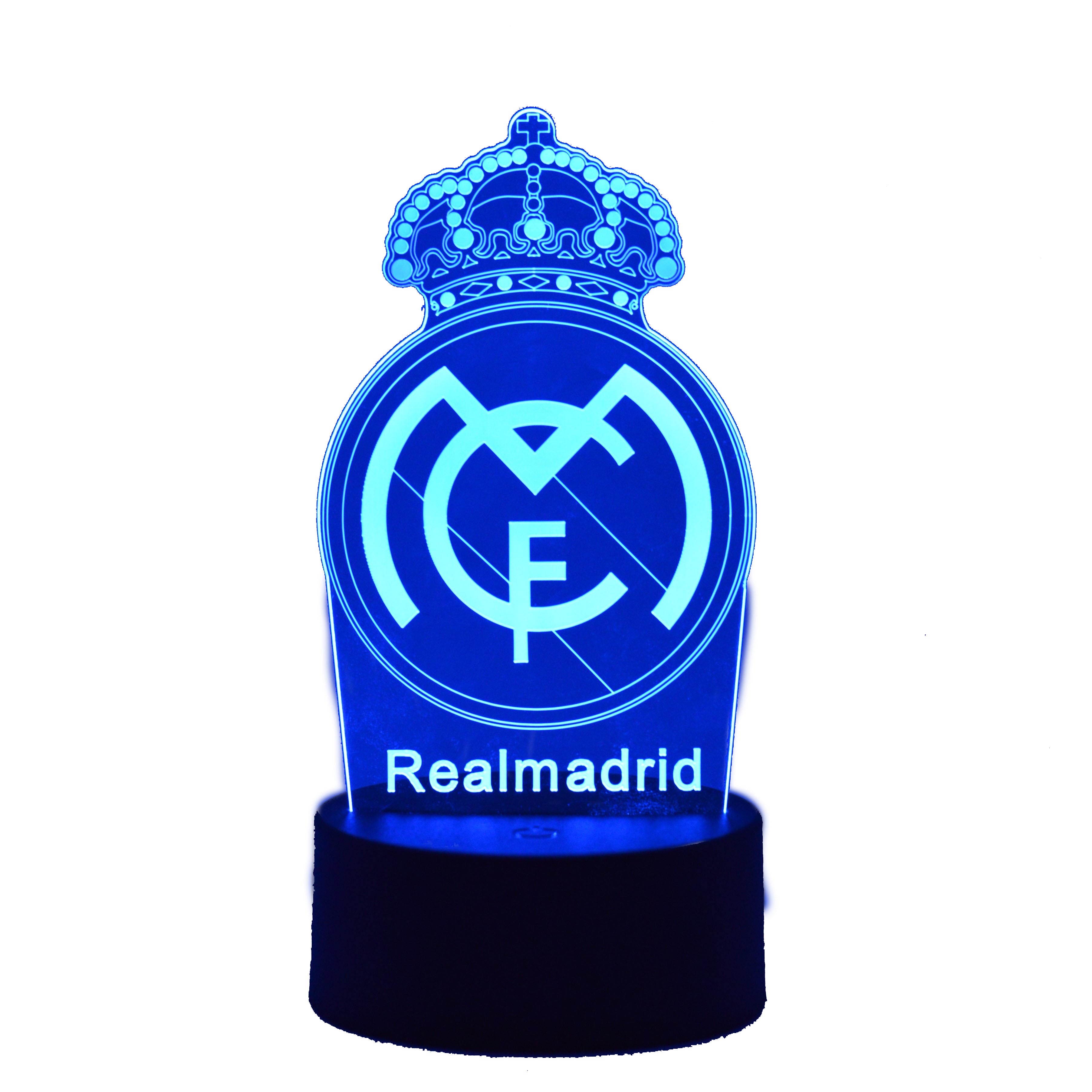 Real Madrid FC 3D Lamp